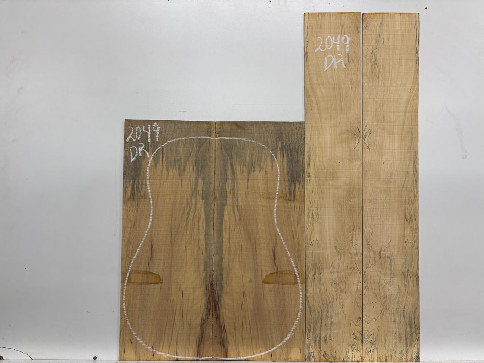 Royal Red Tamarind Dreadnought Guitar Back and Side Set #2049