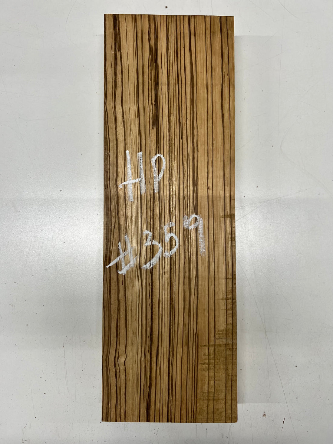 Zebrawood Lumber Board Wood Blank 18-1/2&quot;x 6&quot;x 2&quot; 