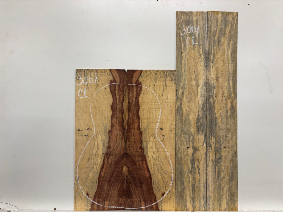 Royal Red Tamarind Classical Guitar Back and Side Set #3001