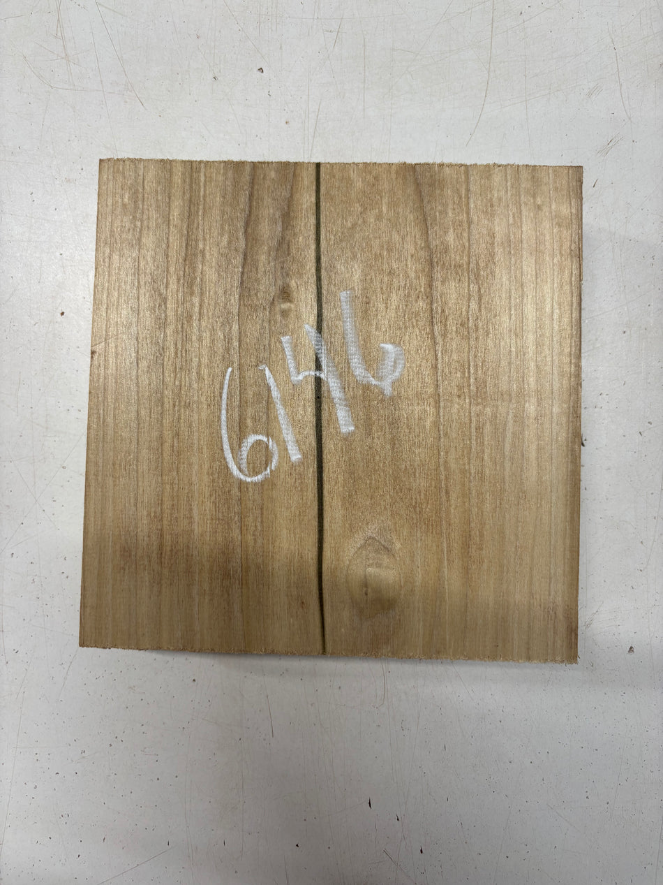 1 Piece, Poplar Bowl Blank 8"x8"x2"#6146