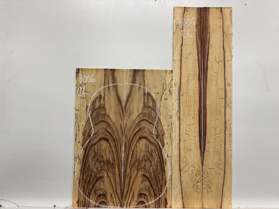 Royal Red Tamarind Classical Guitar Back and Side Set #3006