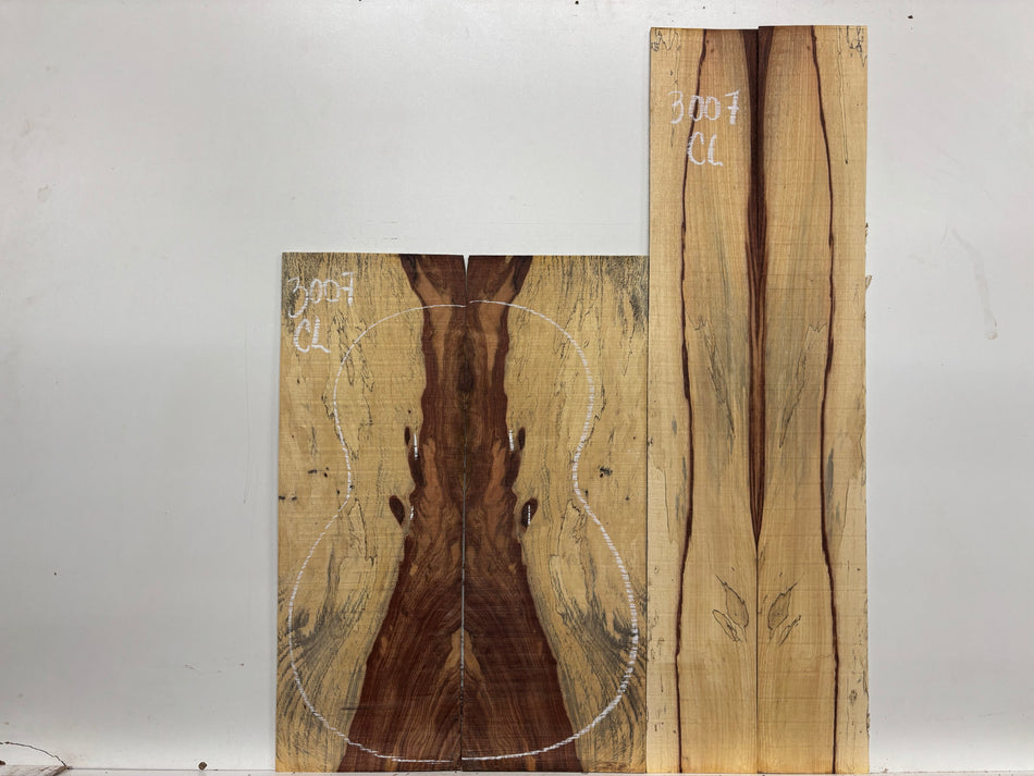 Royal Red Tamarind Classical Guitar Back and Side Set #3007