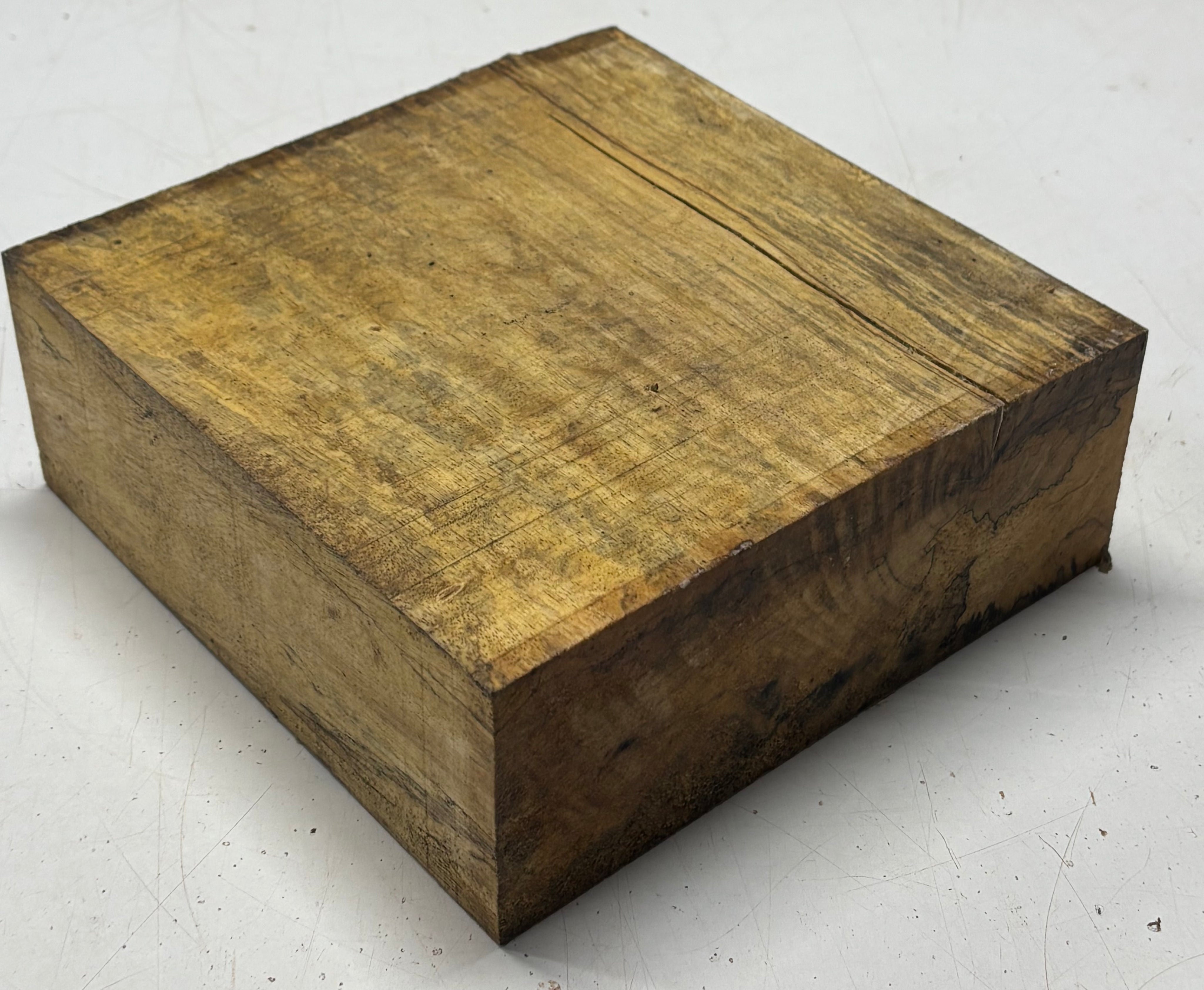 Defective Tamarind Bowl Blank (with Visible Cracks) - Exotic Wood Zone