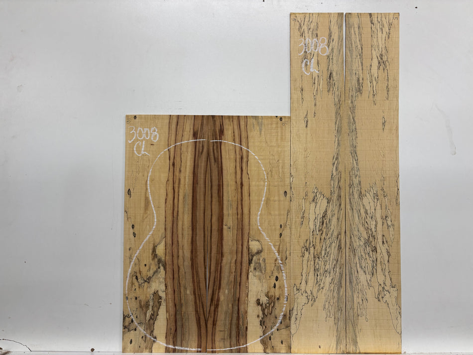 Royal Red Tamarind Classical Guitar Back and Side Set #3008