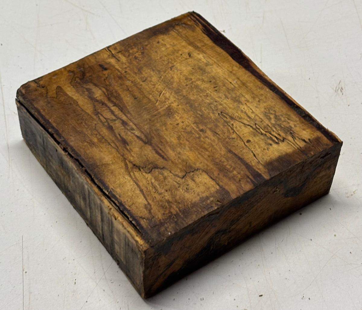 Defective Tamarind Bowl Blank (with Visible Cracks) - Exotic Wood Zone