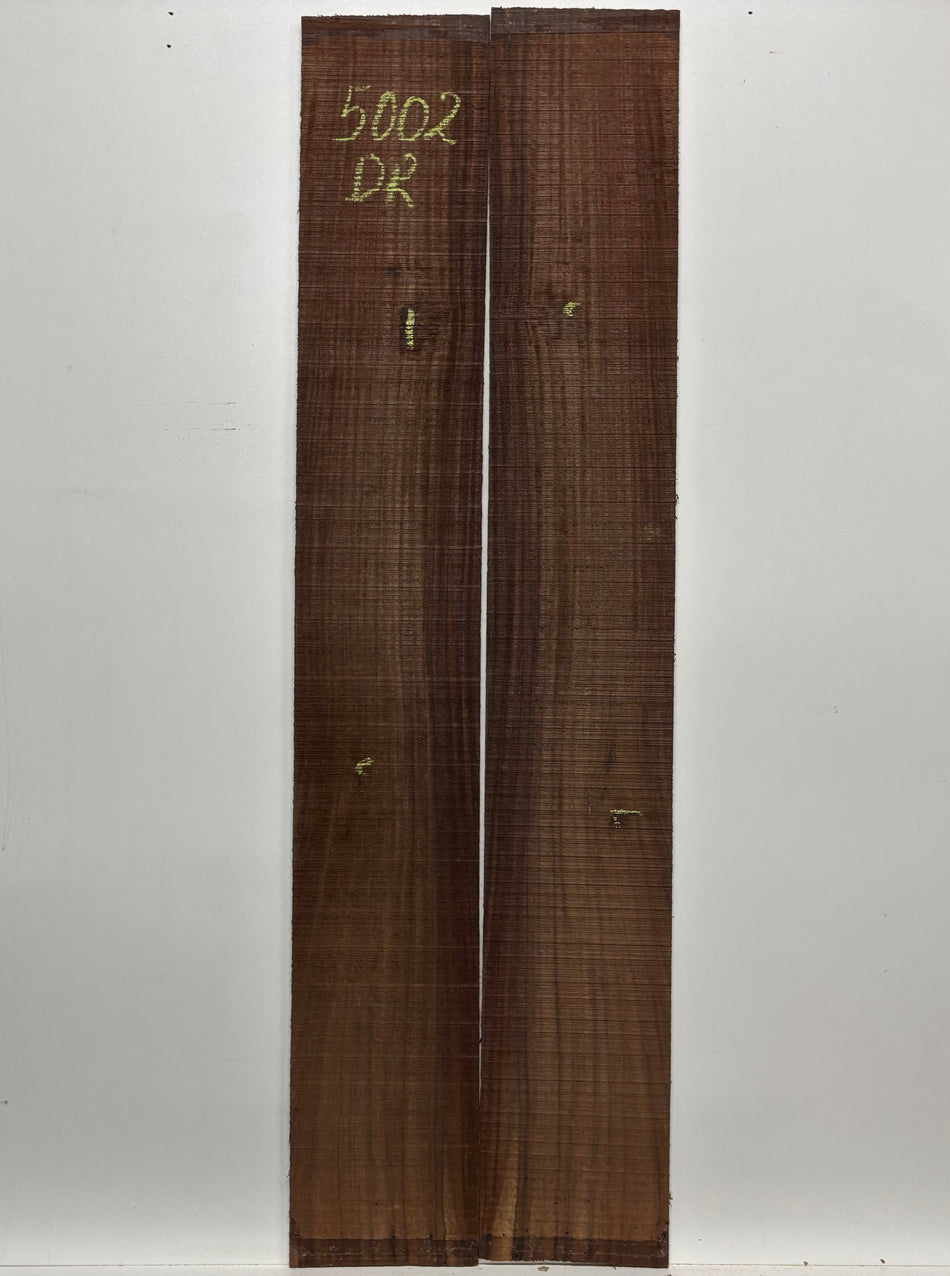 Segundos juegos de fondo y aros de caoba hondureña genuina