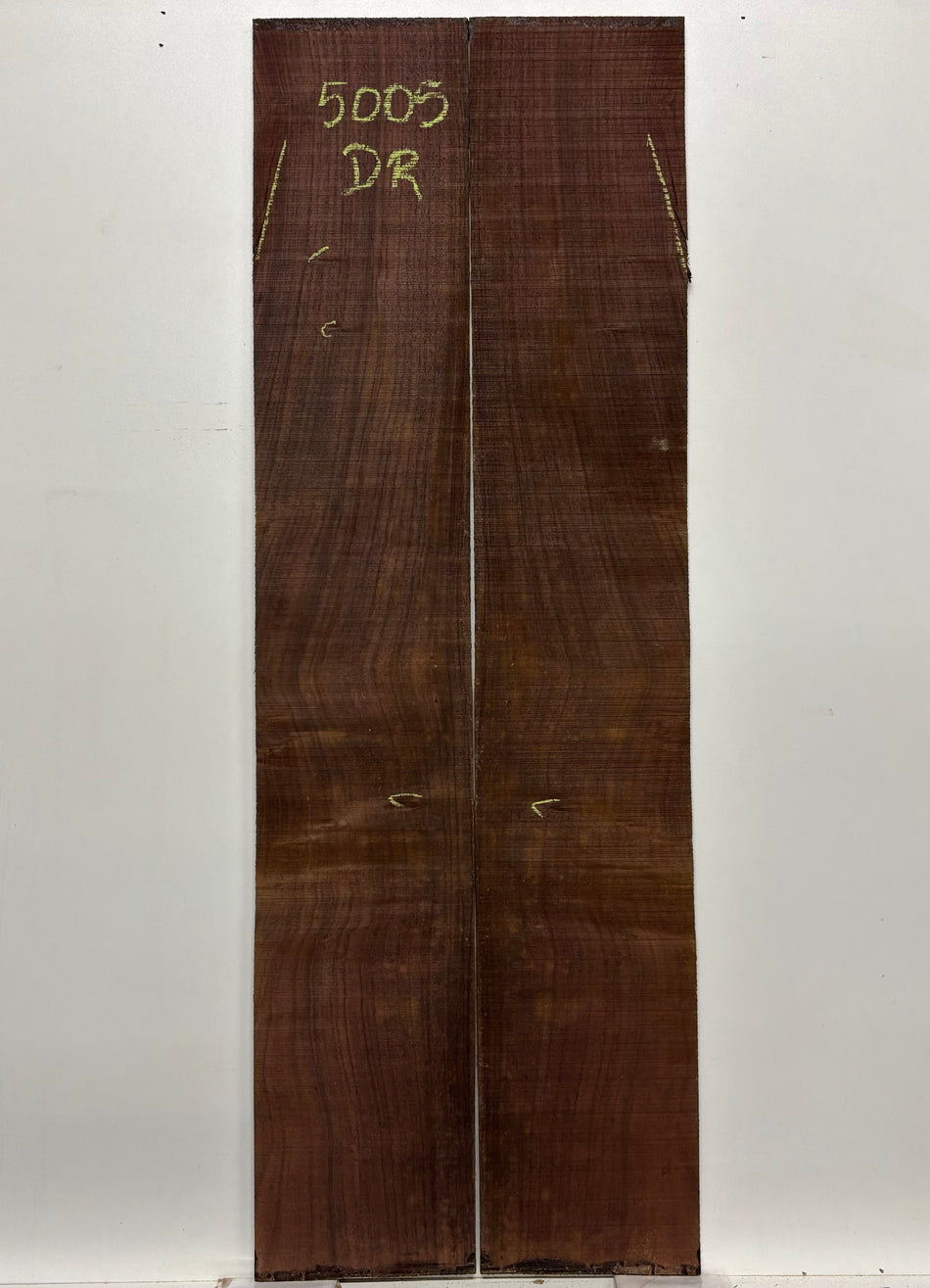 Segundos juegos de fondo y aros de caoba hondureña genuina