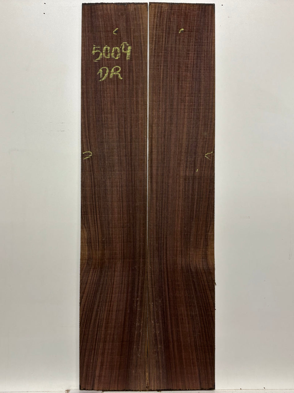 Segundos juegos de fondo y aros de caoba hondureña genuina