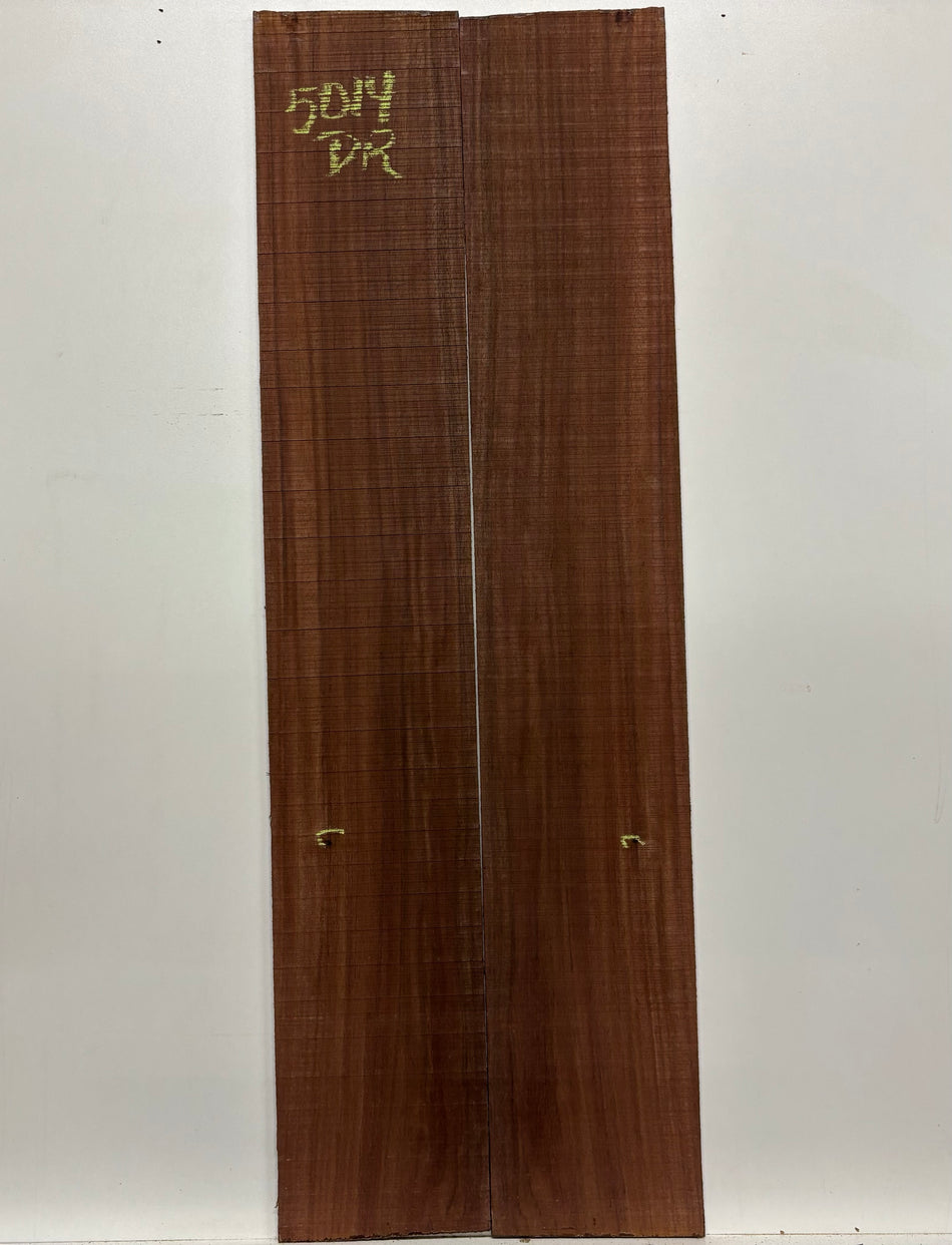 Segundos juegos de fondo y aros de caoba hondureña genuina