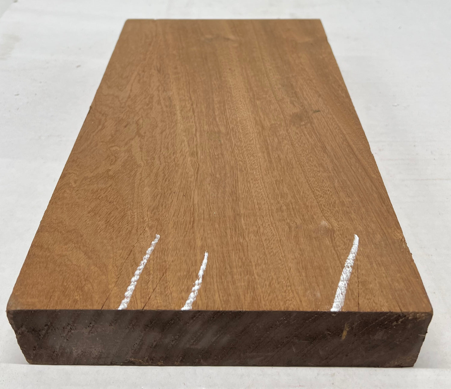 Sapele Lumber Board Square Wood Blank 15&quot;x8-1/2&quot;x2&quot;  