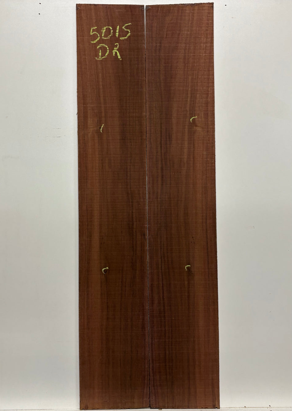 Segundos juegos de fondo y aros de caoba hondureña genuina