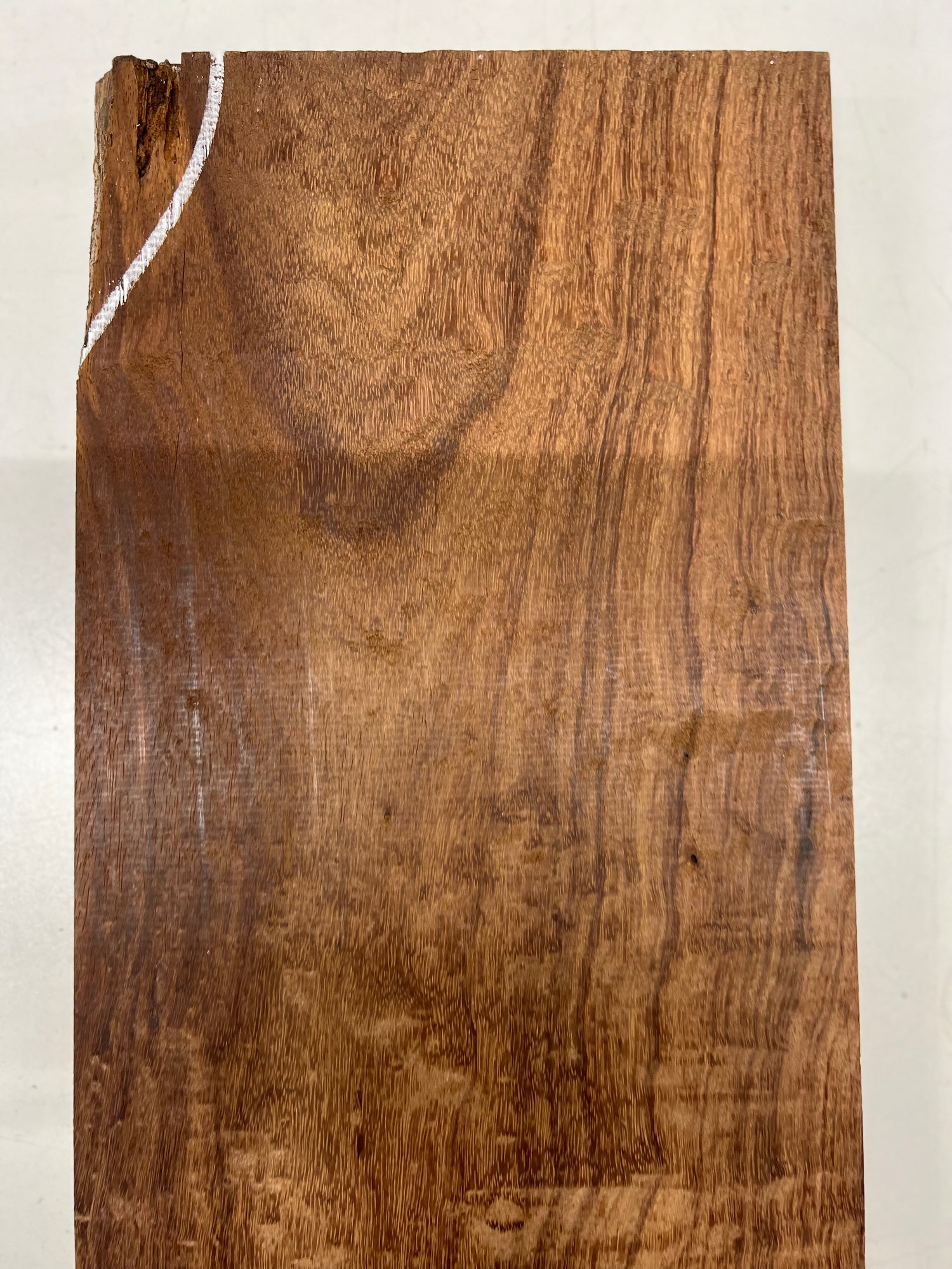 Granadillo Lumber Board Wood Blank 22&quot;x 7-1/2&quot;x 1&quot; 