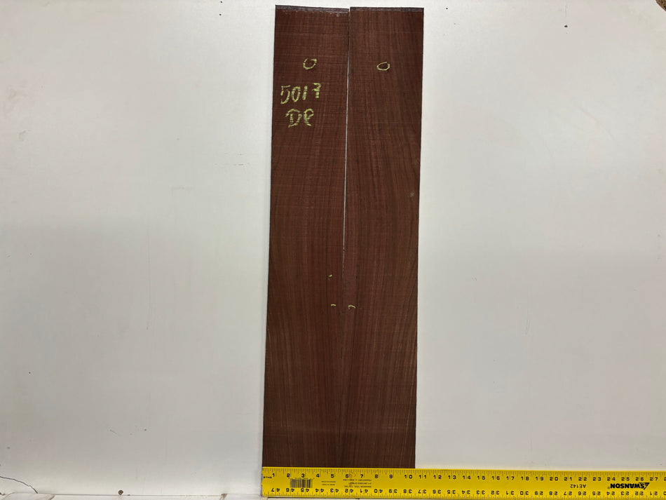 Segundos juegos de fondo y aros de caoba hondureña genuina