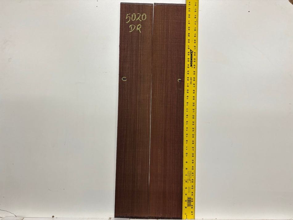 Segundos juegos de fondo y aros de caoba hondureña genuina