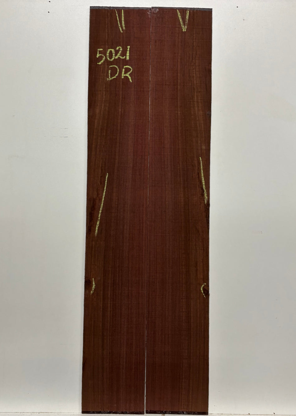 Segundos juegos de fondo y aros de caoba hondureña genuina