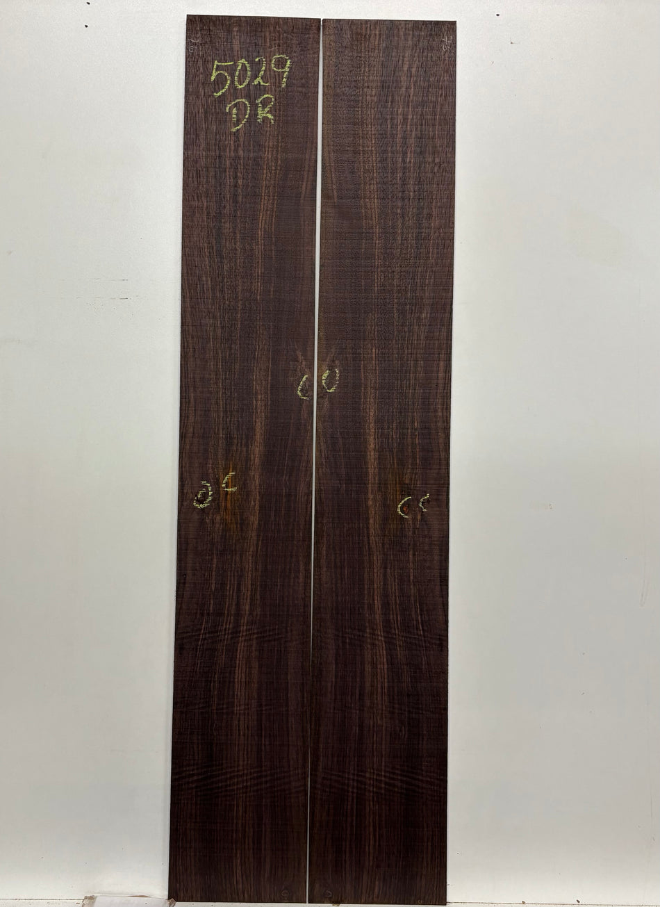 Segundos juegos de fondo y aros de caoba hondureña genuina