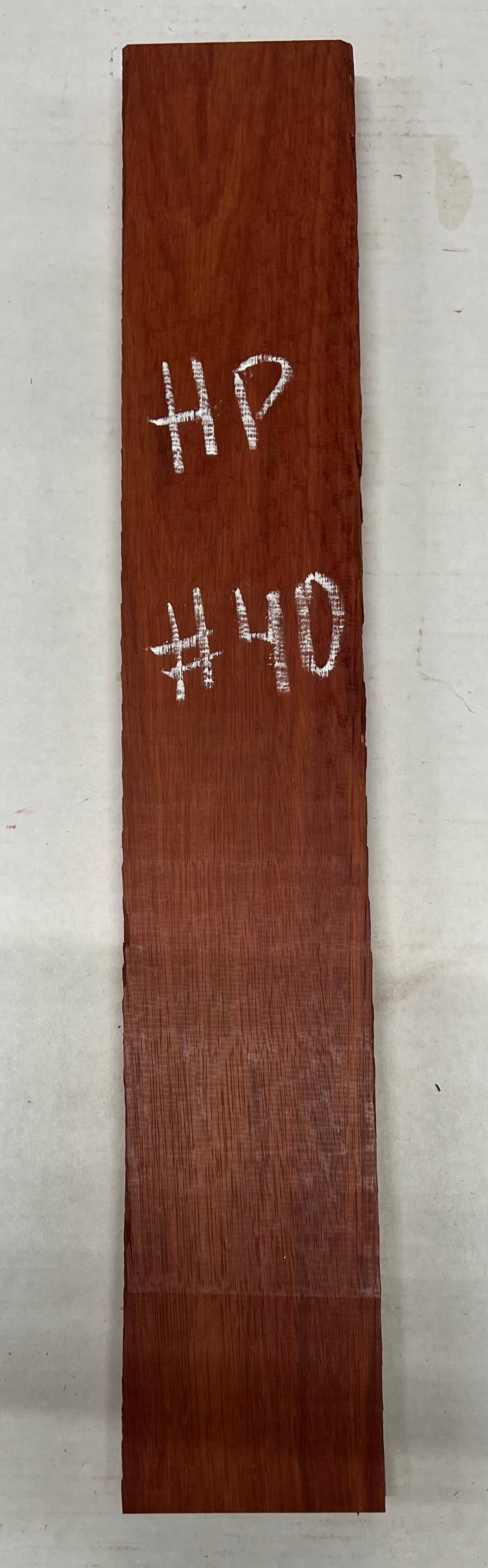 Bloodwood Guitar Wood Neck Luthier Tonewood 23&quot;x3-7/8&quot;x1&quot; 