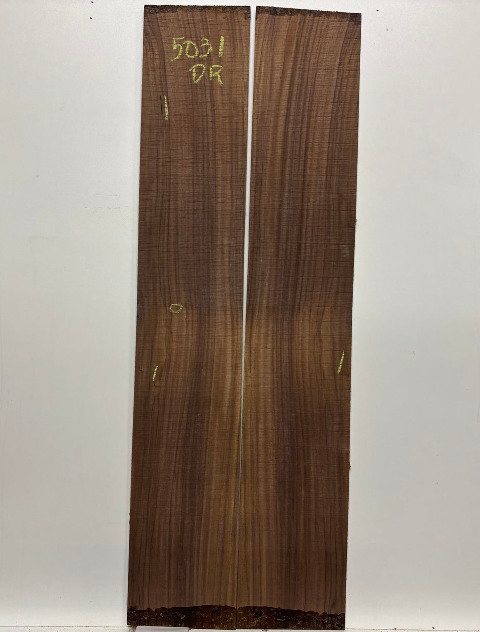 Segundos juegos de fondo y aros de caoba hondureña genuina