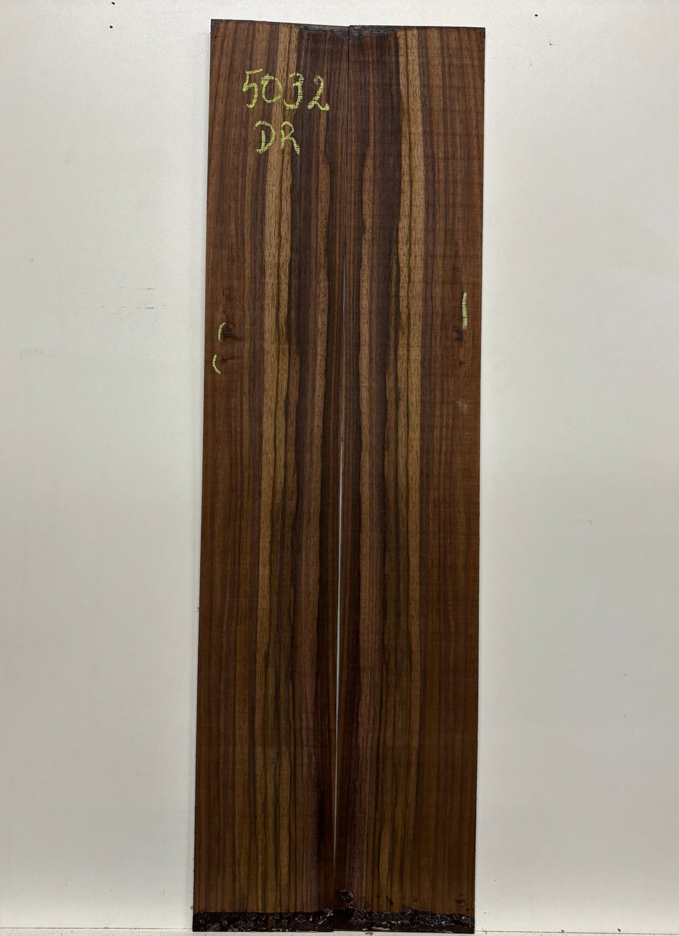 Segundos juegos de fondo y aros de caoba hondureña genuina