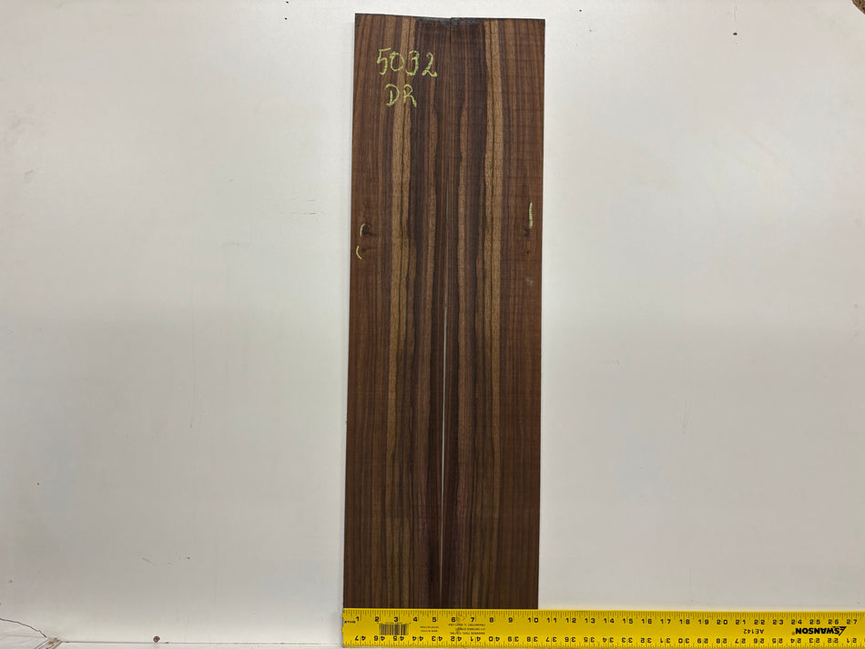 Segundos juegos de fondo y aros de caoba hondureña genuina