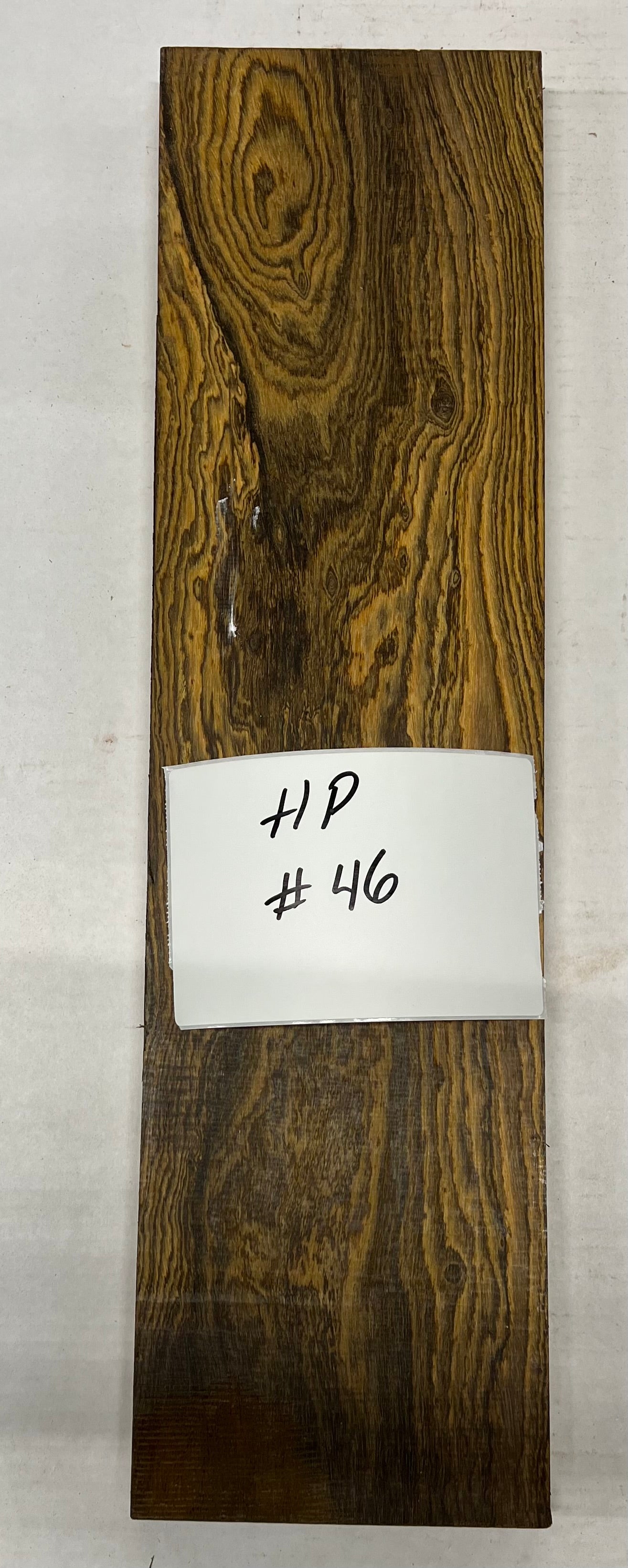 Bocote Thin Stock Three Dimensional Lumber Board 23&quot;x6&quot;x1&quot; 