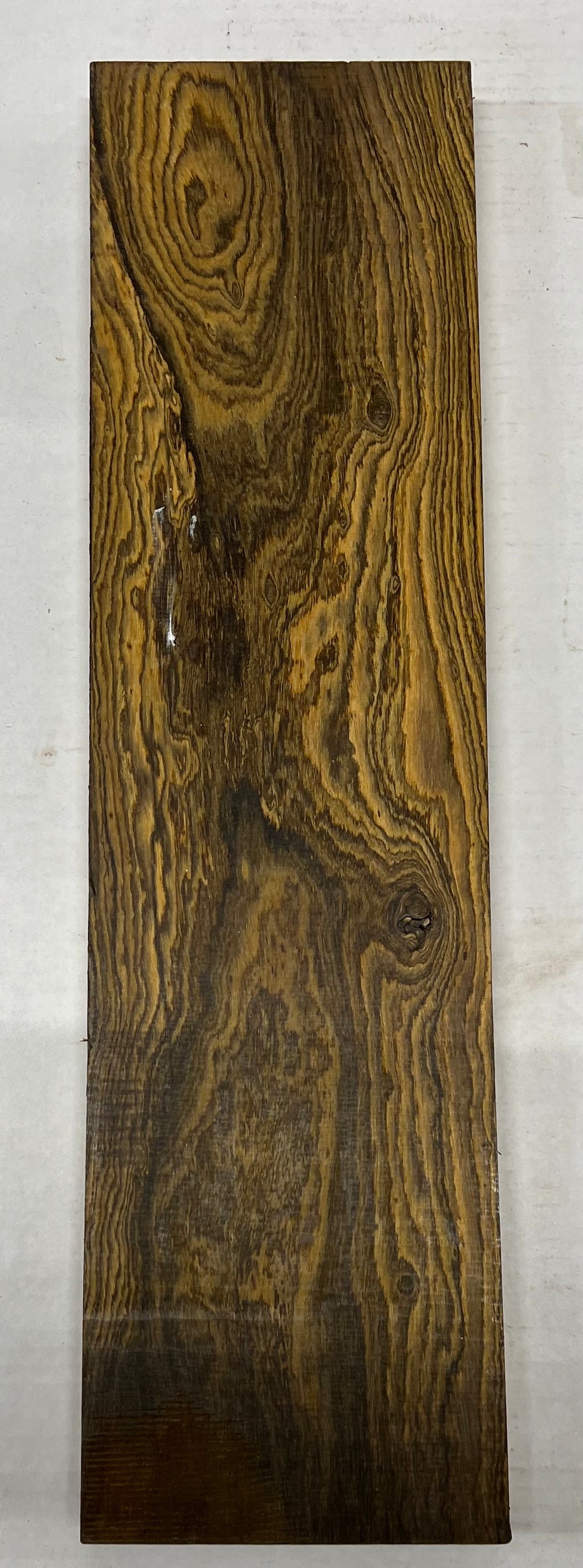 Bocote Thin Stock Three Dimensional Lumber Board 23&quot;x6&quot;x1&quot; 