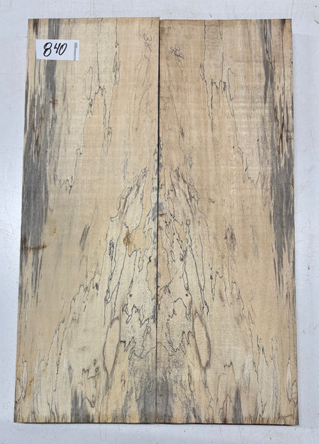 Spalted Tamarind Guitar Carved Top - 22” x 7-1/2” x 7/8” #840 Exotic Wood Zone 