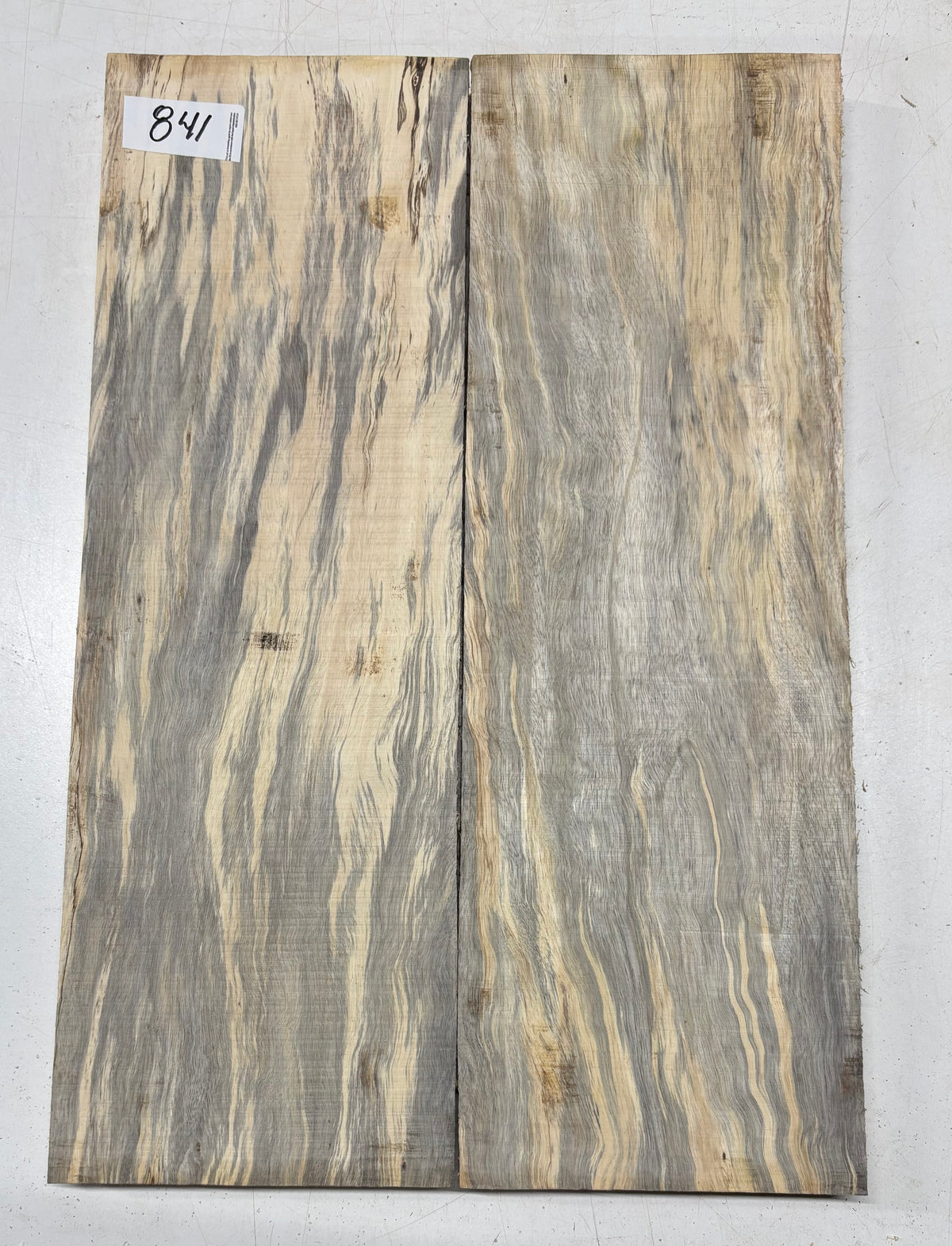 Spalted Tamarind Guitar Carved Top - 22” x 7-1/2” x 7/8” #841 Exotic Wood Zone 