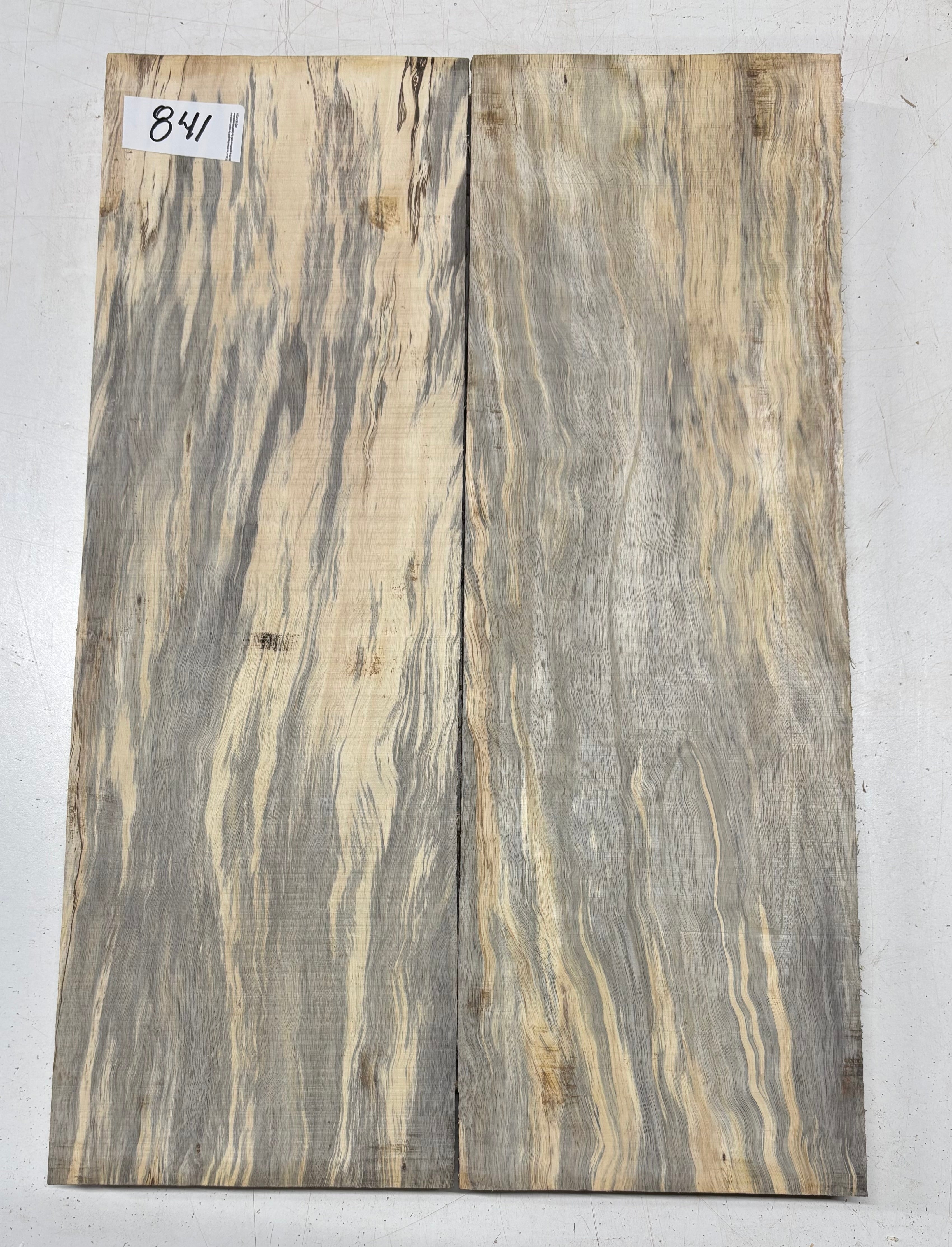 Spalted Tamarind Guitar Carved Top - 22” x 7-1/2” x 7/8” #841 Exotic Wood Zone 