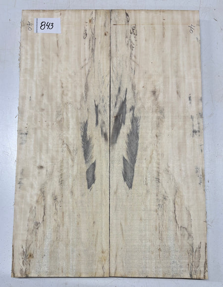 Spalted Tamarind Guitar Carved Top - 22” x 7-1/2” x 7/8” #843 Exotic Wood Zone 