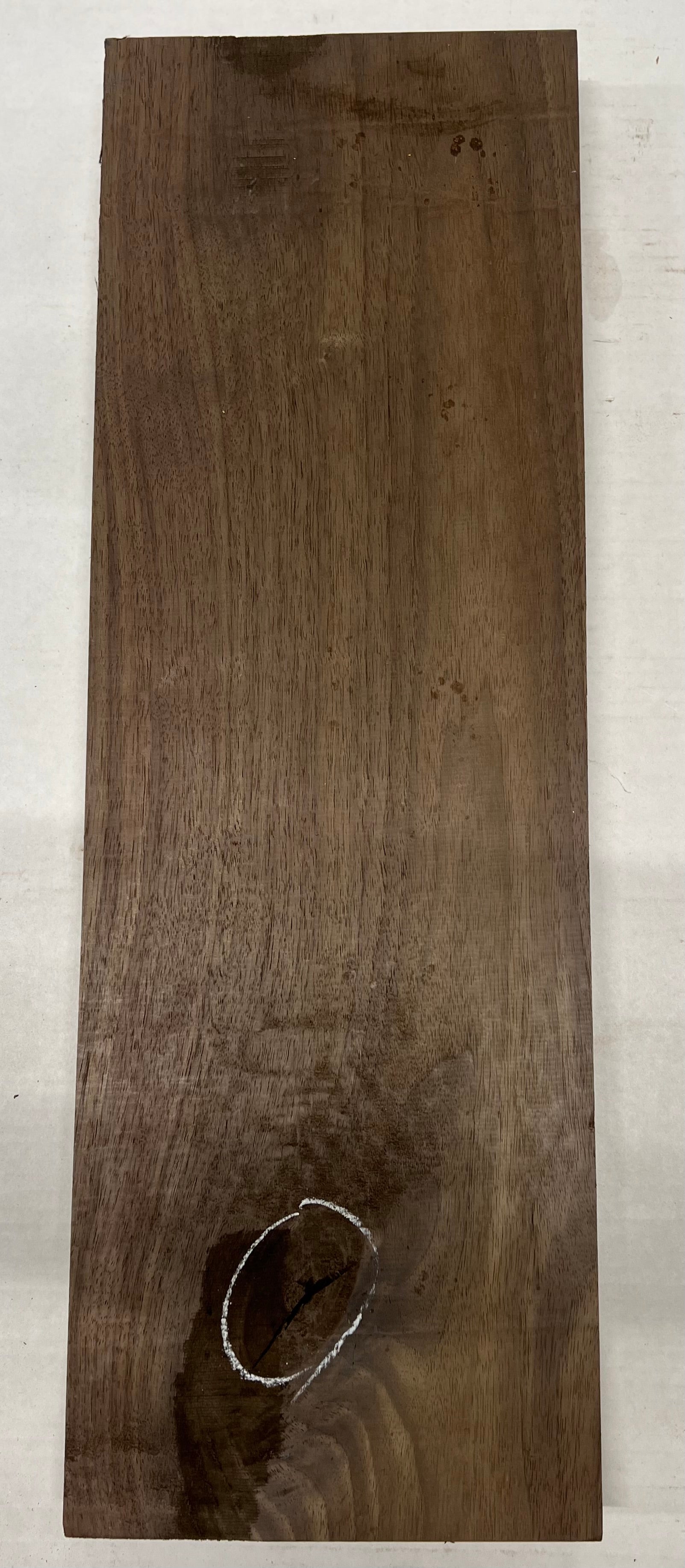 Black Walnut Lumber Board Square Wood Blank 24&quot;x8&quot;x1-5/8&quot; 