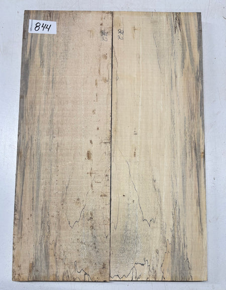 Spalted Tamarind Guitar Carved Top - 22” x 7-1/2” x 7/8” #844 Exotic Wood Zone 