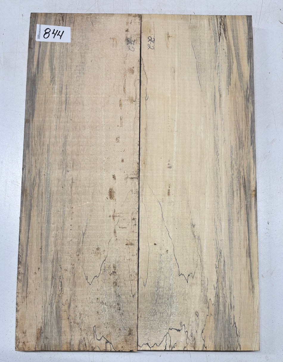 Spalted Tamarind Guitar Carved Top - 22” x 7-1/2” x 7/8” #844 Exotic Wood Zone 