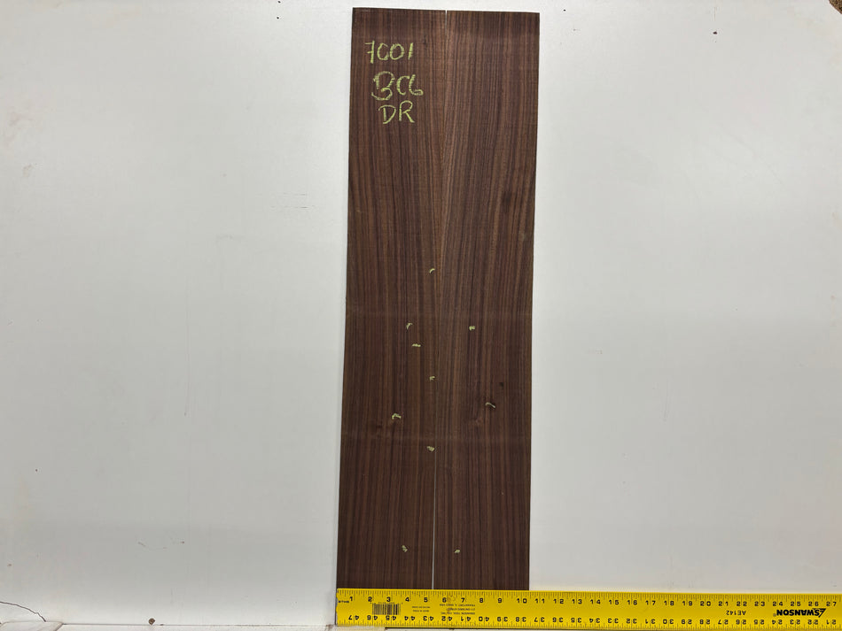 Segundos juegos de fondo y aros de caoba hondureña genuina