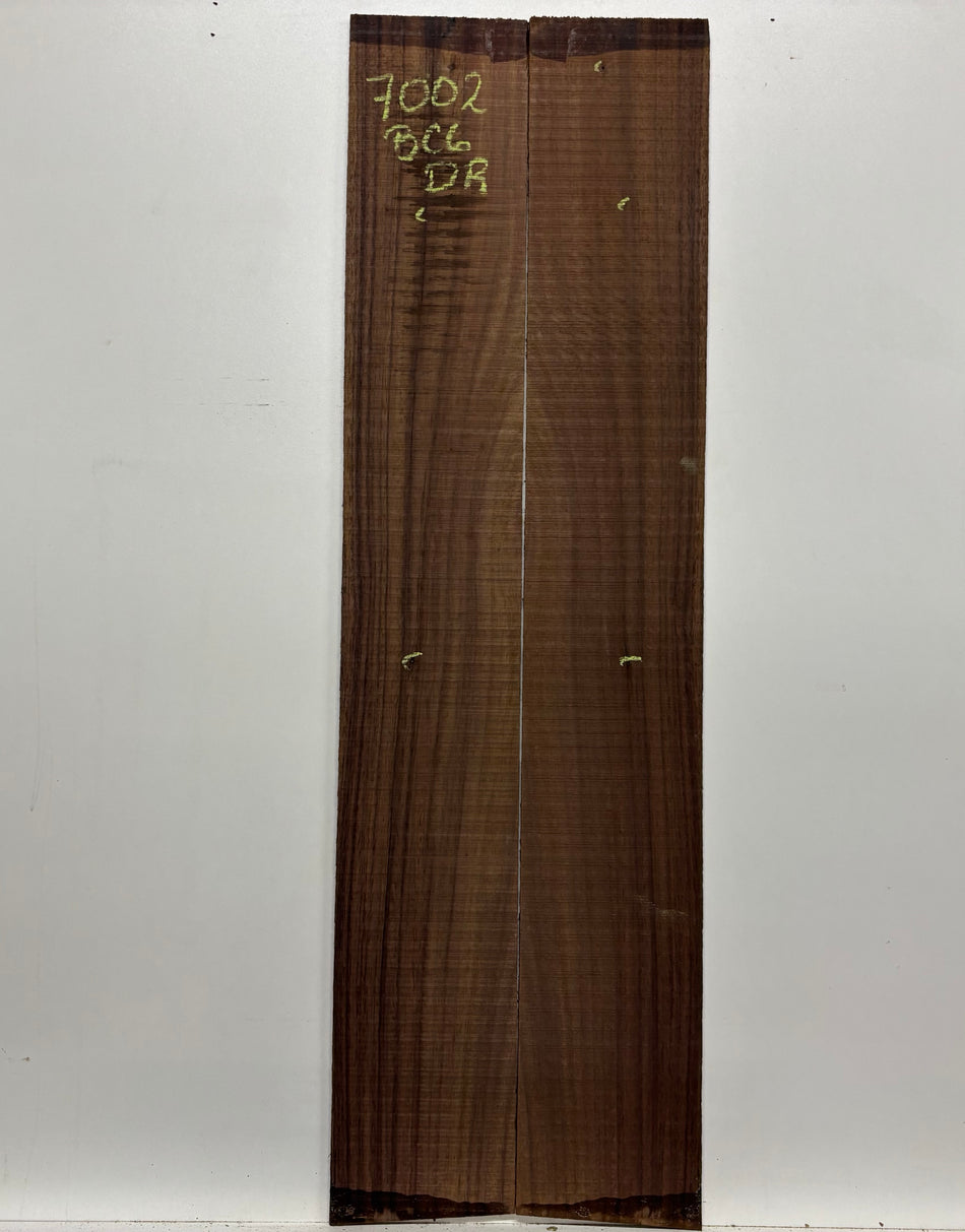 Segundos juegos de fondo y aros de caoba hondureña genuina