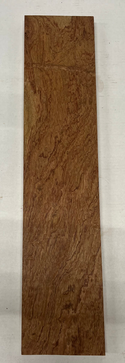 Figured Bubinga Lumber Board Square Wood Blank 29&quot;x6-3/8&quot;x7/8&quot; 