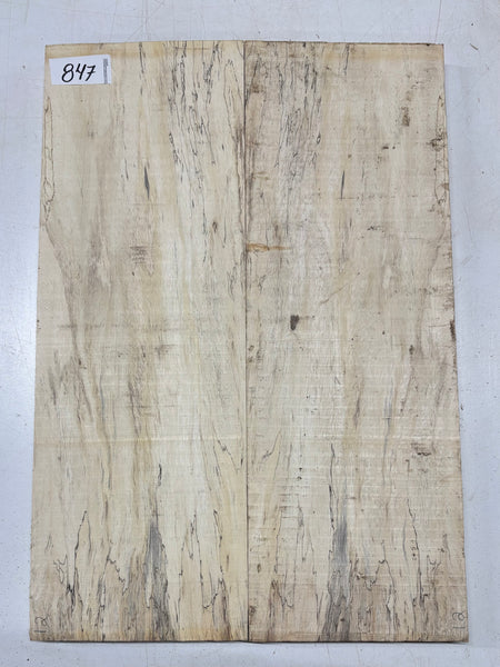 Spalted Tamarind Guitar Carved Top - 22” x 7-1/2” x 7/8” #847 Exotic Wood Zone 