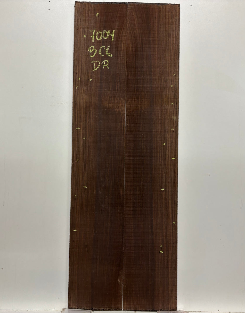 Segundos juegos de fondo y aros de caoba hondureña genuina