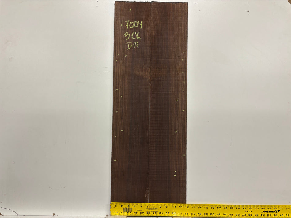 Segundos juegos de fondo y aros de caoba hondureña genuina