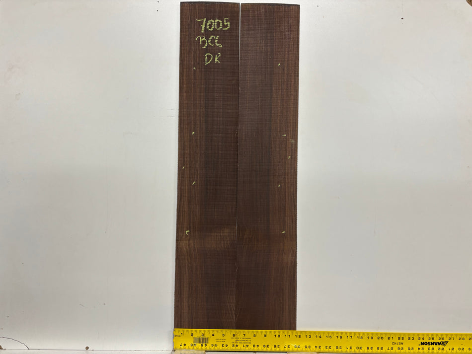 Segundos juegos de fondo y aros de caoba hondureña genuina