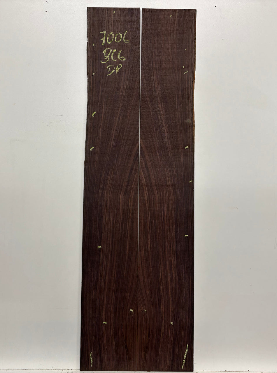 Segundos juegos de fondo y aros de caoba hondureña genuina