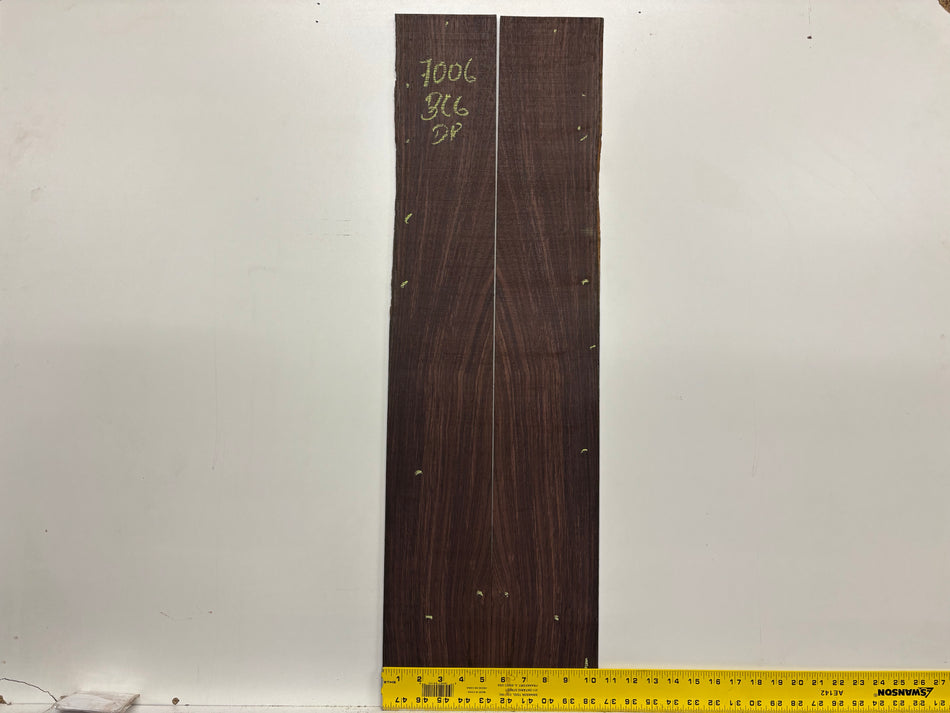 Segundos juegos de fondo y aros de caoba hondureña genuina