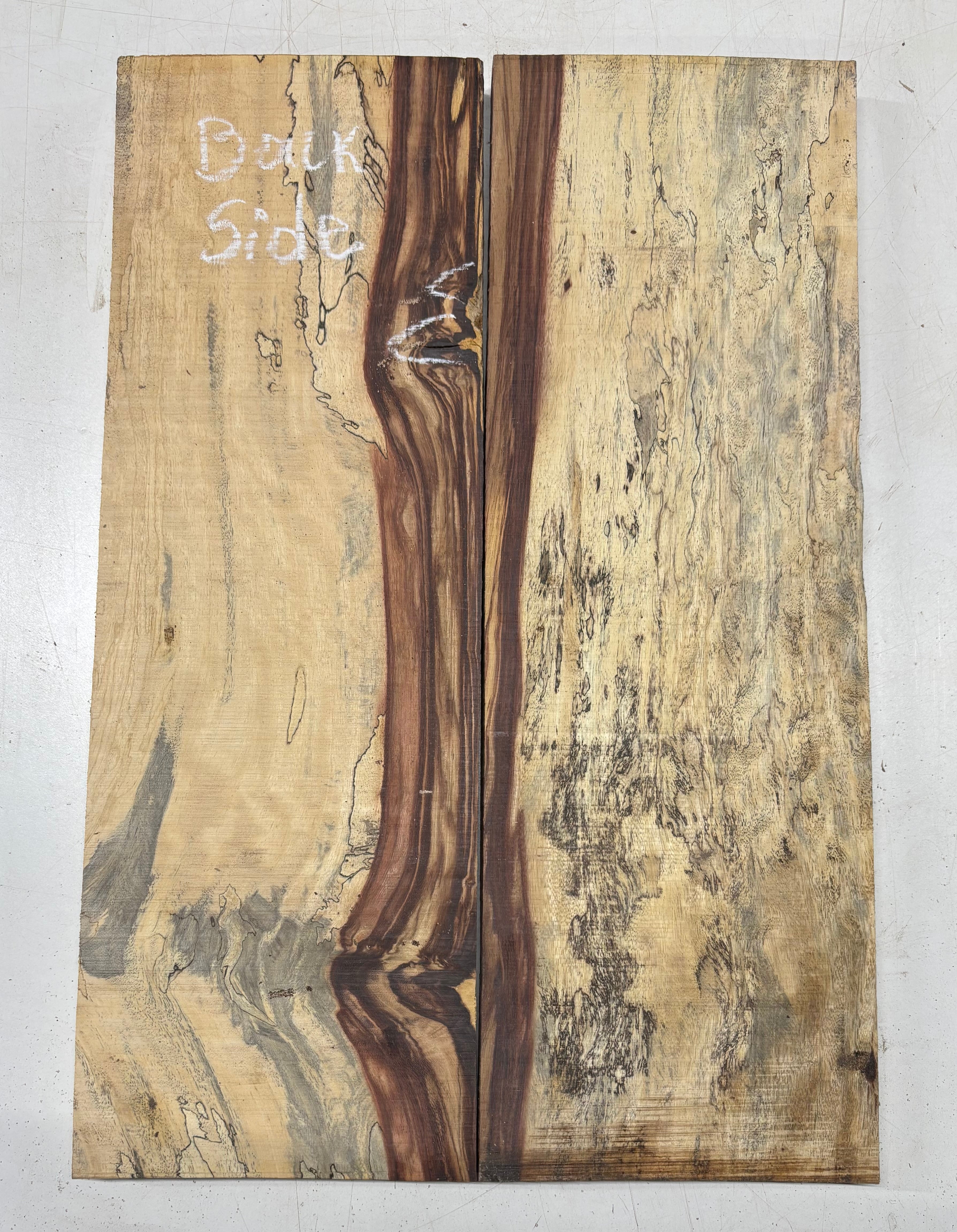 Royal Red Tamarind Guitar Carved Top - 22” x 7-1/2” x 7/8” #848 Exotic Wood Zone 