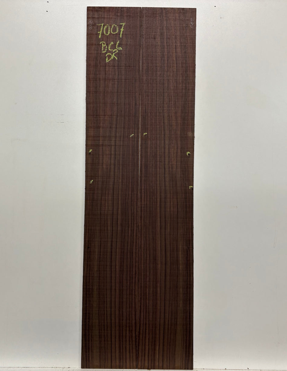 Segundos juegos de fondo y aros de caoba hondureña genuina