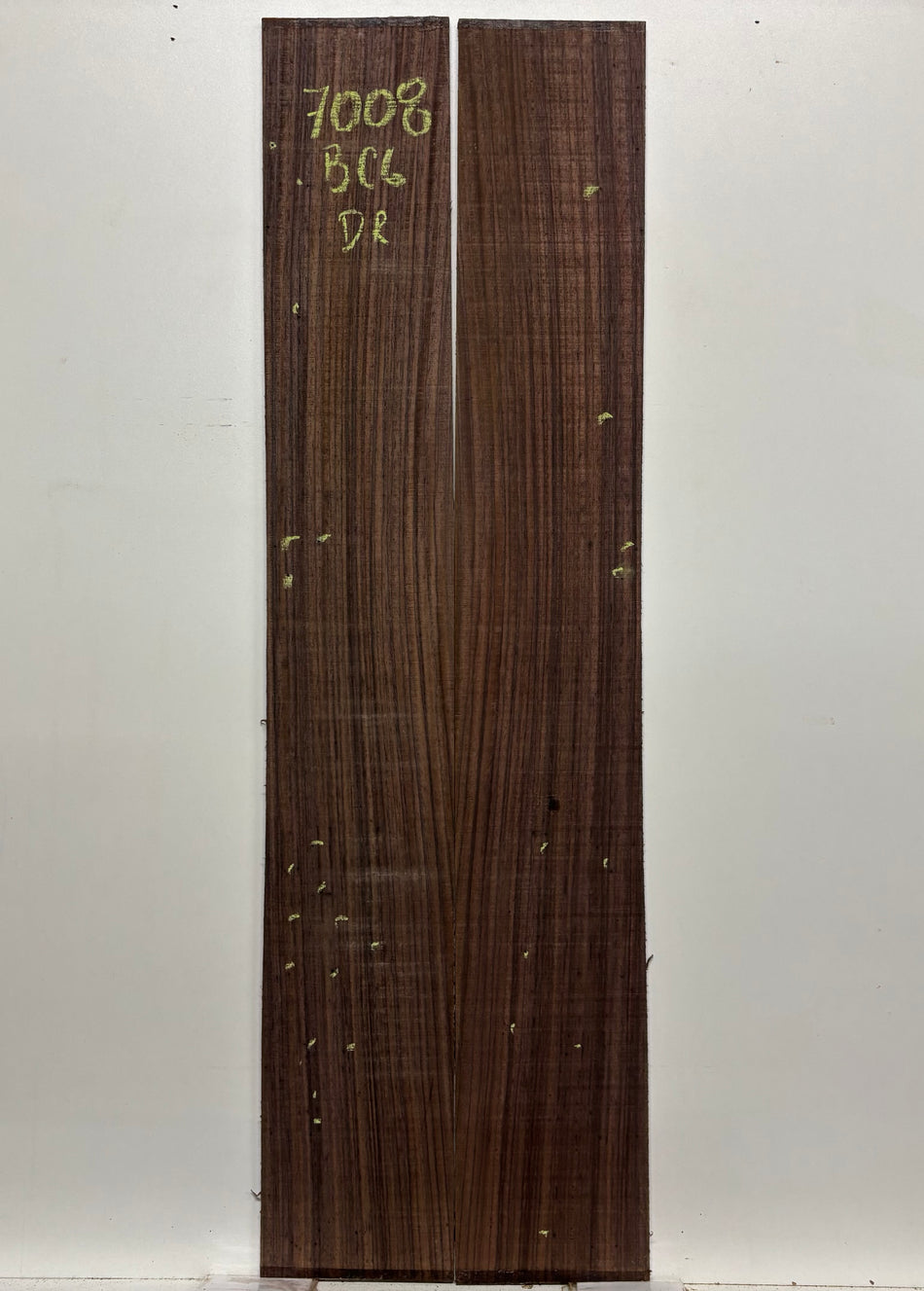 Segundos juegos de fondo y aros de caoba hondureña genuina