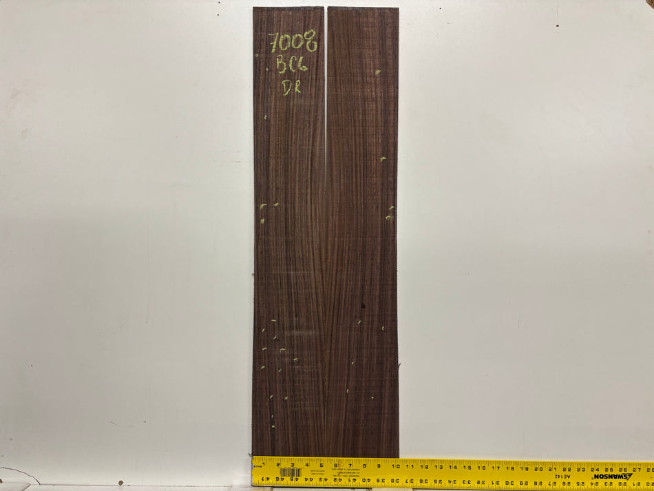 Segundos juegos de fondo y aros de caoba hondureña genuina