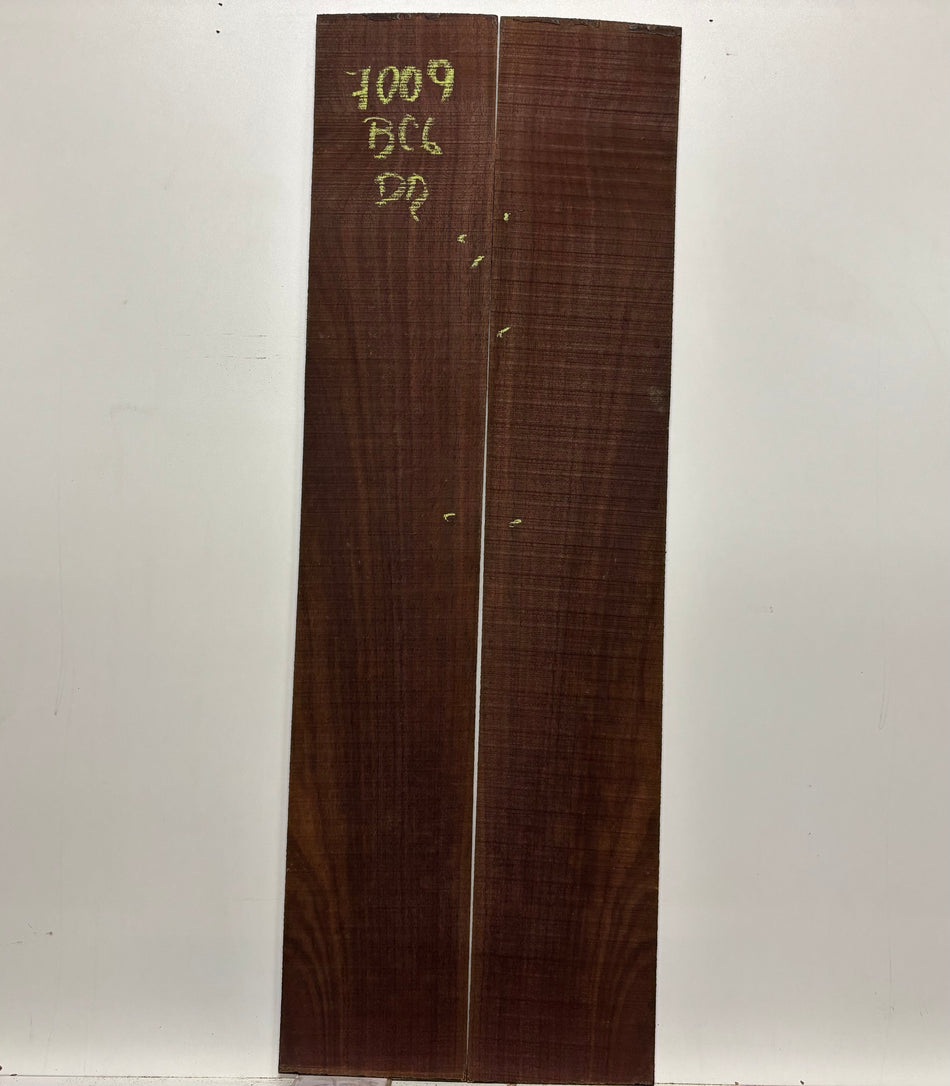 Segundos juegos de fondo y aros de caoba hondureña genuina