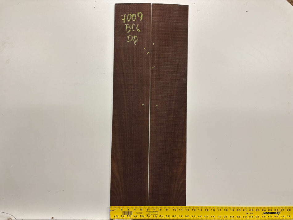 Segundos juegos de fondo y aros de caoba hondureña genuina