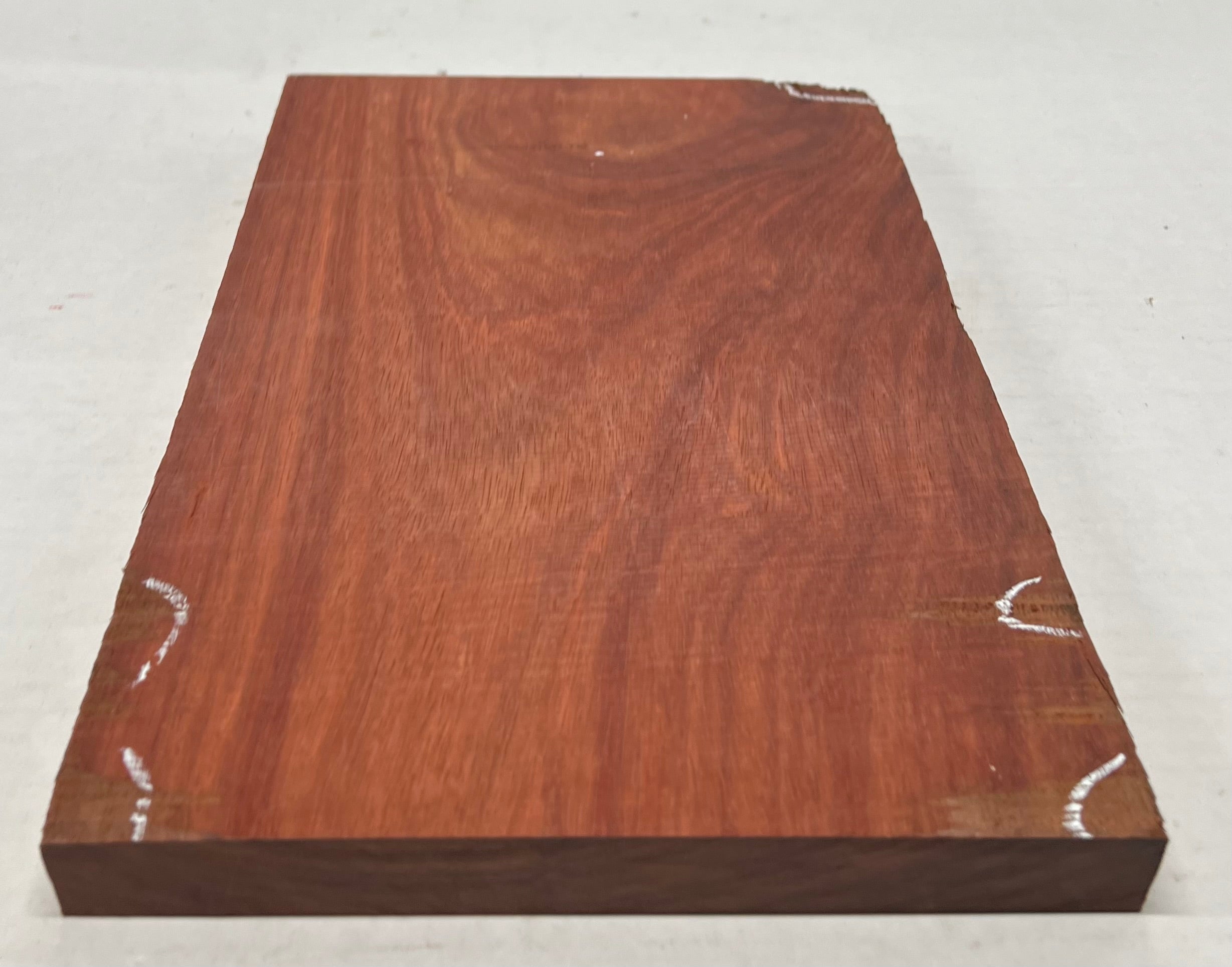 Bloodwood Thin Stock Three Dimensional Lumber Board 13&quot;x8&quot;x7/8&quot; 