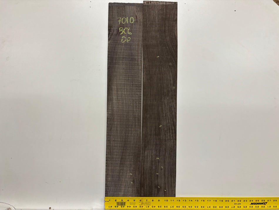 Segundos juegos de fondo y aros de caoba hondureña genuina